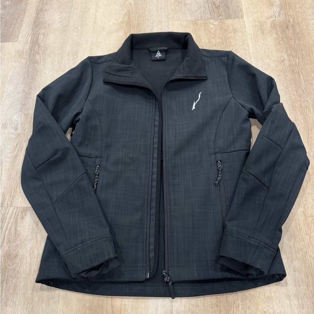 Women's Black Softshell Jacket